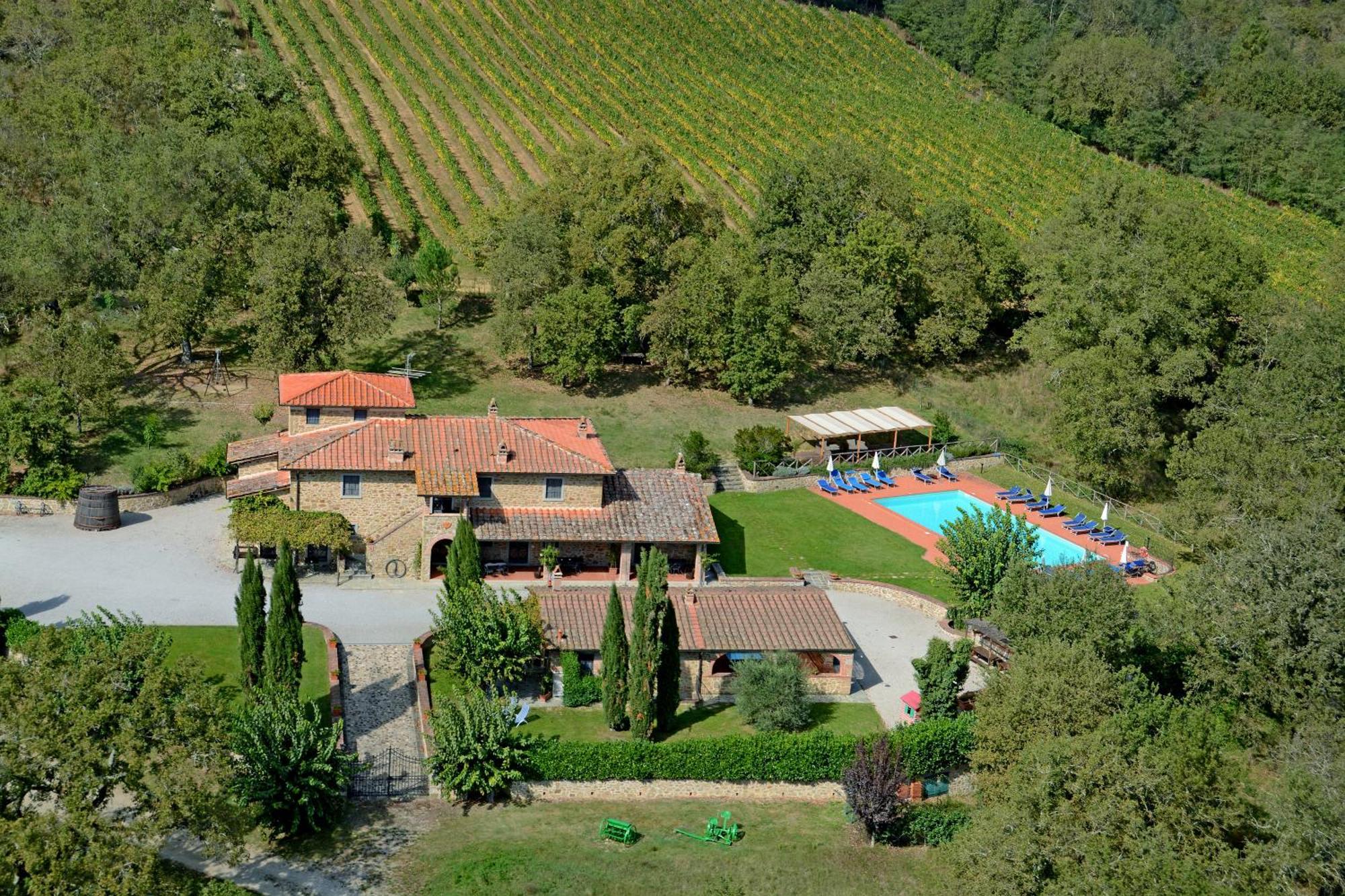 Agriturismo L'Incrociata Bucine Ngoại thất bức ảnh