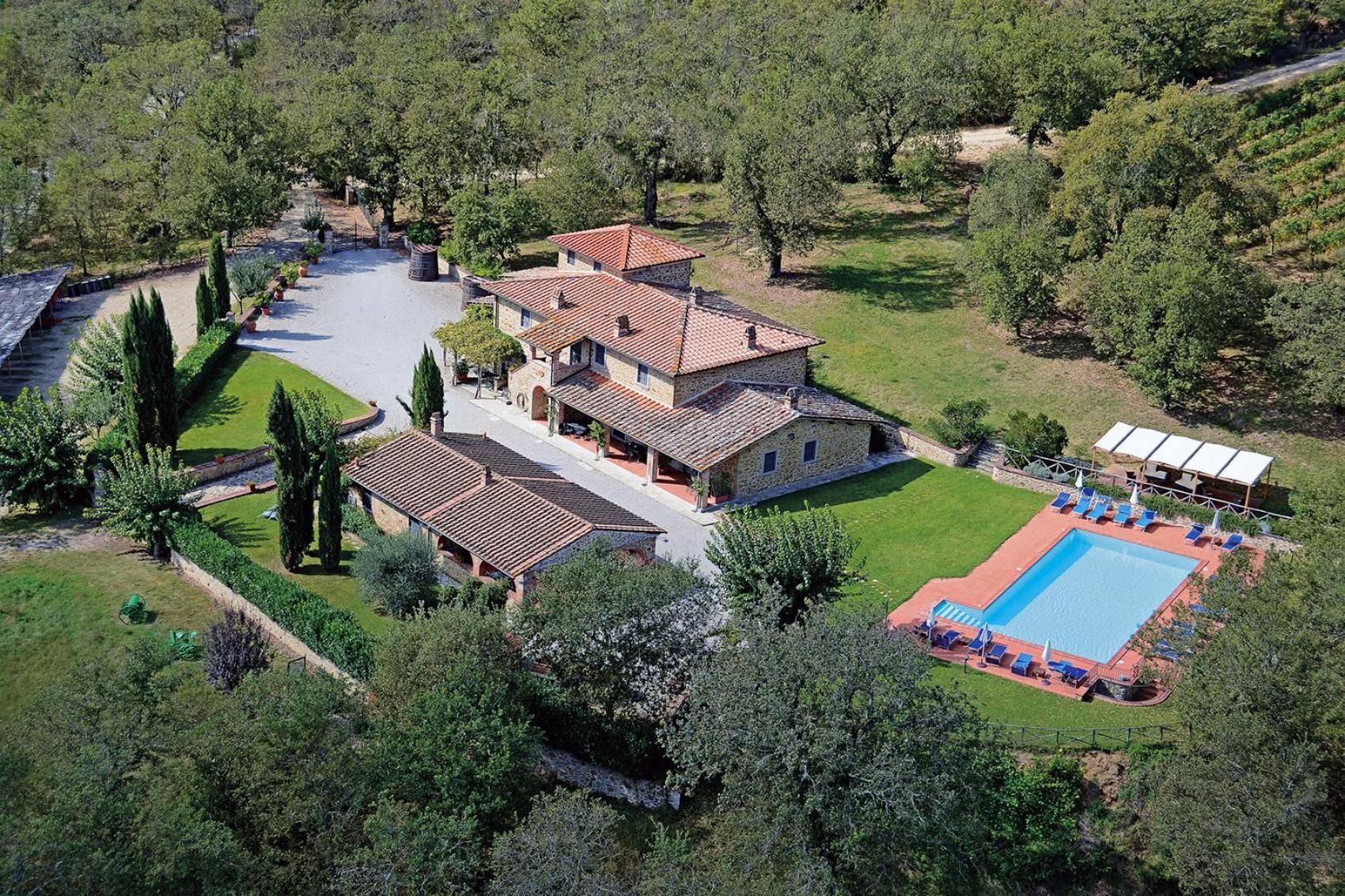 Agriturismo L'Incrociata Bucine Ngoại thất bức ảnh